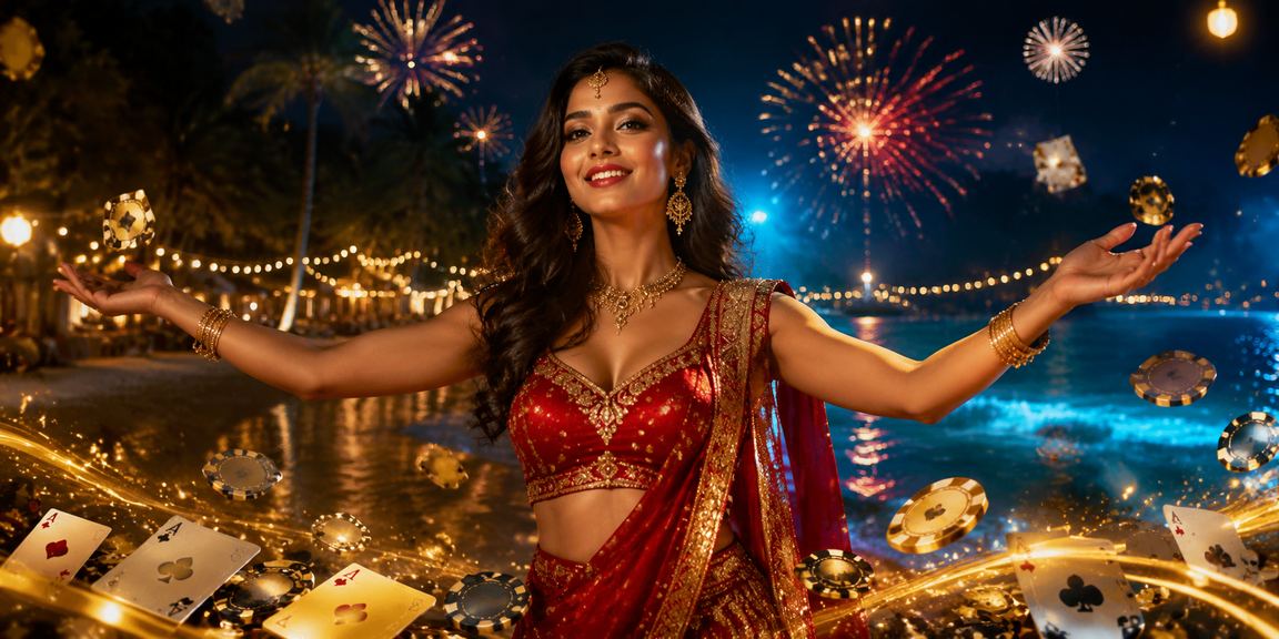 সেন্ট মার্টিন বিচে রামি খেলা